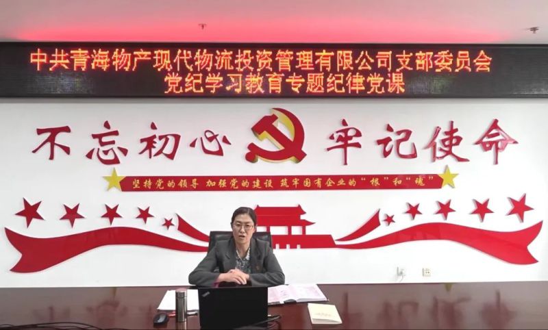 嚴(yán)明紀(jì)律作風(fēng) 永葆政治本色&mdash;&mdash;集團(tuán)黨委書記、董事長劉玲同志講授專題紀(jì)律黨課