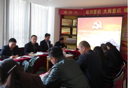 配送公司黨委召開&ldquo;黨的建設(shè)年&rdquo;活動動員推進(jìn)會