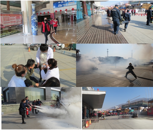 現(xiàn)代物流公司開展&ldquo;11.9消防宣傳日&rdquo; 消防應急演練