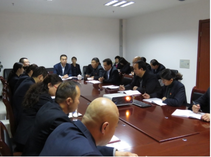 集團(tuán)黨委成員、紀(jì)委書記李志明來(lái)我司宣講黨的十九大精神